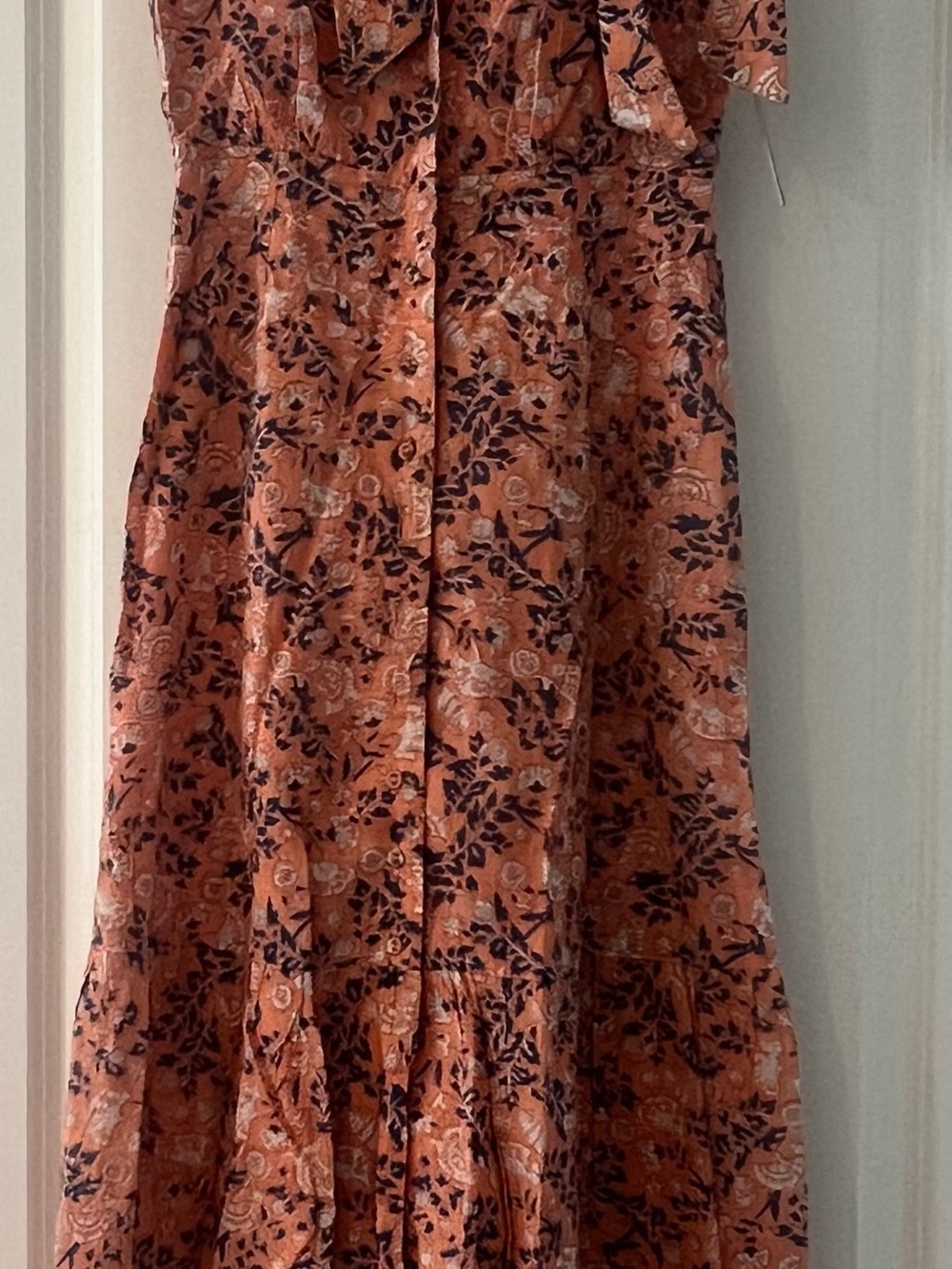 Cleobella Astrid Dress in Positano Floral Button-Front Maxi Ankle Dress